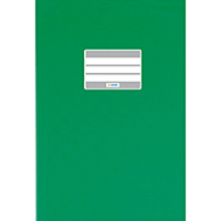 Protège-cahier PP A5 vert foncé opaque