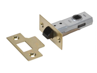 J2600 Tubular Latch Essentials Polished Brass 65mm 2.5in Boxed