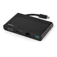 USB C Adapter HDMI and VGA 1xA GbE