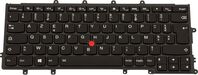 Keyboard (FRENCH) KEYBOARD, Keyboard, French, Keyboard backlit, Lenovo Toetsenborden (geïntegreerd)
