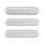 Apple iPad Air 2 Silver Side Buttons (3 pcs-set) including Power Button and Volume Button Tablet Spare Parts