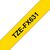 Tape Black on Yellow 12mm TZEFX631, TZ, Yellow, Thermal Címke szalagok