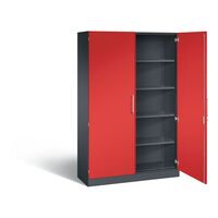 ASISTO double door cupboard, height 1980 mm