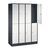 INTRO double tier steel cloakroom locker