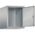 Altillo CLASSIC, 1 compartimento, anchura de compartimento 400 mm, aluminio blanco.