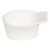 Lumina Winged Ramekin Dish in White Made of Porcelain 55ml 35(H) x 70(�)mm