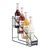 Monin Syrup POS 4 Bottle Rack Made of Metal Holds Suitable for 700ml Bottles