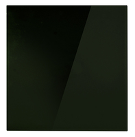 Normalansicht - Ecobra Magnetische Glasboard-Tafel Serie EASE, 40 x 60 cm, schwarz (Beispielabbildung)