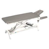 HWK Therapieliege Impuls Massageliege Massagebank Praxisliege Akku 4-tlg., 65 cm, Grau