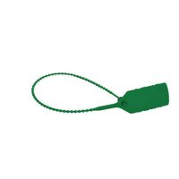Security seals green, plain - pack of 100