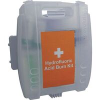 Hydroflouric acid burn first aid kit