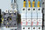 Schrumpfschlauchmarkierer im Leiterformat für Thermotransferdruck 3:1 (18.0 mm/6.0 mm) weiß 50 mm UL-gelistet