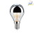 LED Filament Kopfspiegel-Tropfen SILBER, 230V, E14, 4.8W 2700K 440lm, dimmbar, klar