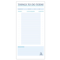 280x141mm Things To Do Today Book Wirebound 115 Pages - 100080050