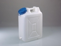 20.0l Wide-necked jerrycans HDPE with threaded connector