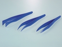 Disposable tweezers PS detectable Version Angled