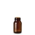 125ml Wide-mouth bottles without closure soda-lime glass amber