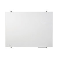 Tableau de secours / Tableau en verre / Tableau magnétique / Tableau en verre "Colour | blanc 900 x 1.200 mm