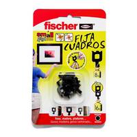 Fischer 518168 Blister fijacuadros negro