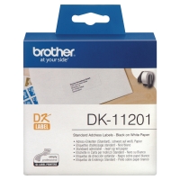 Brother DK11201 postai címke, 29 x 90 mm, feher, 400 darab/csomag