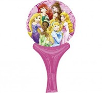 Globo auto-inflable de las Princesas de 23 cm Sin talla