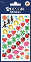 Deko Sticker, 85 x 160 mm, Kleinpackung, 102 Sticker / 3 Bögen
