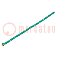 Rope; polypropylene; Ørope: 5mm; L: 100m; with a core; green