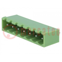 Pluggable terminal block; Contacts ph: 5.08mm; ways: 7; straight