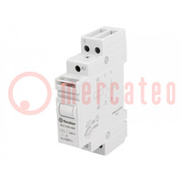 Relay: installation; bistable,impulse; NO; Ucoil: 24VDC; 16A; IP20
