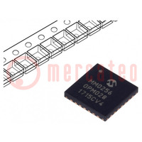IC: PIC mikrokontroller; 256kB; 2÷3,6VDC; SMD; QFN28; PIC32