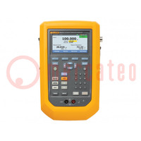 Meter: calibrator; pressure; VDC: 0÷30V; I DC: 0÷24mA; -0.8÷20bar