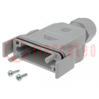 Enclosure: for HDC connectors; Han-Modular® ECO; for cable; IP65
