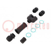 Connector: AC supply; screw terminal; TH399; 8÷17mm; 0.5÷1.5mm2