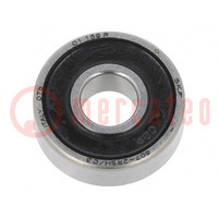 Bearing: single row deep groove ball; Øint: 7mm; Øout: 19mm; W: 6mm