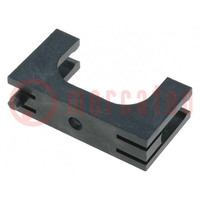 Fixation snap lock; 520; on panel,screw