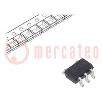 IC: operational amplifier; 1MHz; Ch: 1; SC70-5; 1.8÷6VDC; reel,tape