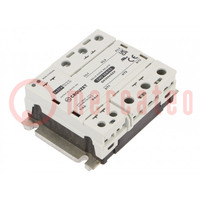 Relay: solid state; Ucntrl: 24÷255VAC; 50A; 24÷510VAC; GN3; 3-phase