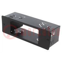 Mounting half frame for CB radio; MIDLAND; with center hole