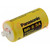Battery: lithium; 3V; 2/3A,2/3R23; 1200mAh; non-rechargeable