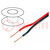 Wire: loudspeaker cable; 2x4mm2; stranded; OFC; black-red; PVC