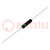 Diode: rectifying; THT; 16kV; 20mA; Ammo Pack; Ifsm: 3A; Ø3x12mm