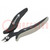 Pliers; cutting,miniature; ESD; 132mm; without chamfer