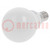 LED lámpa; meleg fehér; E14; 230VAC; 470lm; P: 5,5W; 2700K