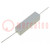 Resistor: wire-wound; cement; THT; 75Ω; 15W; ±5%; 48x13x13mm