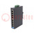 Switch Ethernet; nem menedzselhető; Portok száma: 8; 12÷48VDC