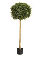 Artificial Topiary Boxwood Ball Tree - 120cm, Green