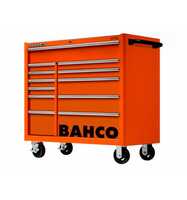 Bahco Classic Werkstattwagen 40" mit 2 Schubladenreihen, 12 Schubladen, orange, 1100 x 501 x 50 mm