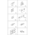 Skizze zu Hawa Regal - B H(SP) FS vasalatgarnitúra 1200 x 2200, 1 ajtós