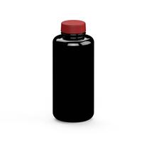 Artikelbild Gourde "Refresh" transparente, 1,0 l, noir/rouge