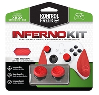 KONTROLFREEK FPS FREEK INFERNO PERFORMANCE KIT FOR XBOX ONE AND XBOX SERIES X CONTROLLER | RED